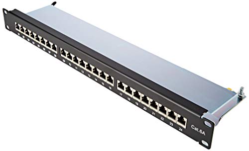 LINK Patch-Paneel 19" 24 Anschlüsse RJ45 für Netzwerk Kategorie 6 A LINK Patch-Paneel 19" 24 Anschlüsse RJ45 für Netzwerk Kategorie 6 A von LINK