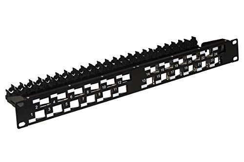 LINK Patch-Paneel leer 24 Türen mit Ecktüren für Rack 19" 1U LINK Patch-Paneel leer 24 Türen mit Ecktüren für Rack 19" 1U von LINK