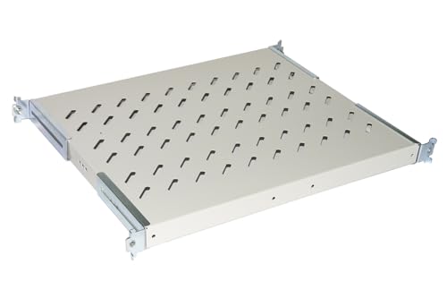 LINK Sicherheit und Schutz Ripian Modell Universale Per Armedio Rack 19 Allungabile 370-450 mm mit 4 Grigio AGGANCI von LINK