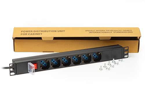 LINK lk10060 Mehrfachsteckdose-Rack 19 8 universellen Steckdosen mit Schalter mit italienischem Stecker 16 A LINK lk10060 Mehrfachsteckdose-Rack 19 8 universellen Steckdosen mit Schalter mit italienischem Stecker 16 A von LINK