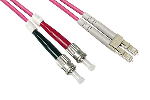 Link LKLCST4505 Glasfaser-Kabel LC A ST MULTIMODE DUPLEX OM4 50/125 MT.5 von LINK