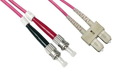 Link LKSCST4510 Glasfaser-Kabel SC A ST MULTIMODE DUPLEX OM4 50/125 MT.10 von LINK