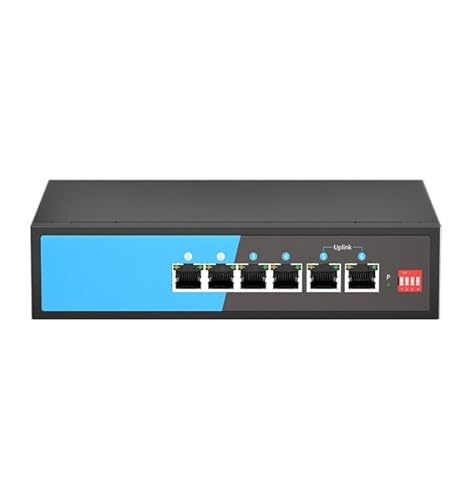 Netzwerk-Switch 8 Anschlüsse GIGABIT POE 120 Watt + 2 Ports Uplink GIGABIT von LINK