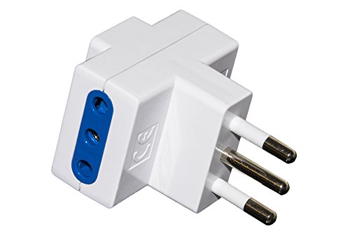 Unbekannt Link lkad01 Adapter 1 Stecker Italienische 10 A mit 3 Steckdosen 10 A von LINK