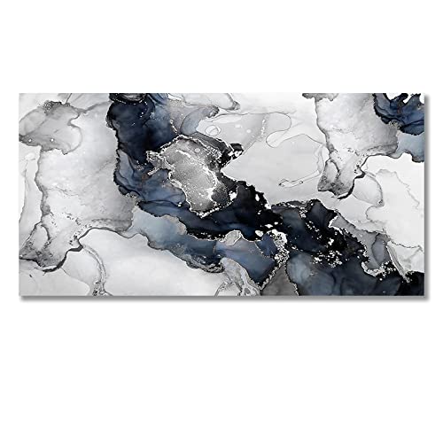 LINKGIN Home Moderne abstrakte grau silber Luxus Poster Marmor Leinwand Malerei Drucke Bild Tinte Wandkunst Wohnzimmer Dekoration 80x160cm rahmenlos LINKGIN Home Moderne abstrakte grau silber Luxus Poster Marmor Leinwand Malerei Drucke Bild Tinte Wandkunst Wohnzimmer Dekoration 80x160cm rahmenlos von LINKGIN Home