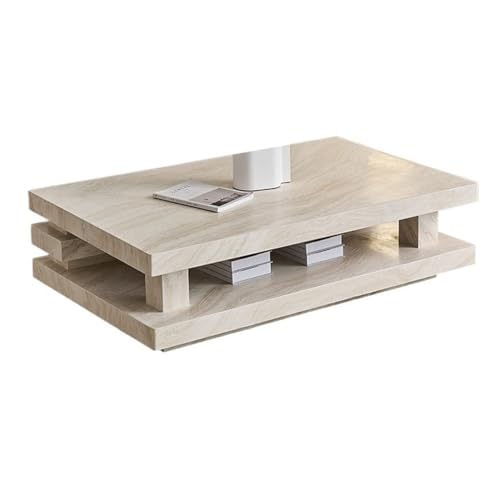 LINKIO Wohnzimmertisch Barschrank Travertin Couchtisch Wohnzimmer Kleiner Haushalts-Beistelltisch Schlafzimmer-Beistelltisch von LINKIO