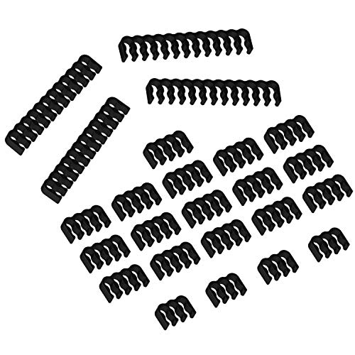 LINKUP - Kämme für PSU Kabelverlängerung | 4 x 24 P | 16 x 8 P | 4 x 6 P | Schwarz von LINKUP