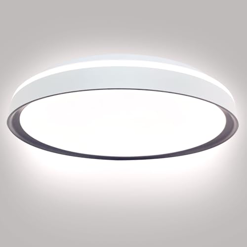 LINKYEAH Led Deckenleuchte Dimmbar, Ø38cm 48W 3000K 4000K 6500K, IP44 Rund Led Deckenleuchte mit Fernbedienung Modern Weiß für Wohnzimmer Schlafzimmer Badlampe Decke Küchenlampen Balkon Flur LINKYEAH Led Deckenleuchte Dimmbar, Ø38cm 48W 3000K 4000K 6500K, IP44 Rund Led Deckenleuchte mit Fernbedienung Modern Weiß für Wohnzimmer Schlafzimmer Badlampe Decke Küchenlampen Balkon Flur von LINKYEAH
