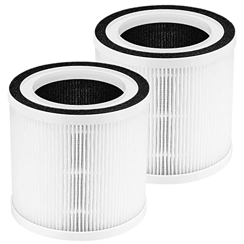 2 Stück BREEVA A1 Filterersatz, kompatibel mit TCL BREEVA A1/A1W Luftreiniger, Ersatzteil # Breeva A1F【Nicht passend für TCL Breeva A1C/A2/A3/A5 Luftreiniger】 von LINNIW