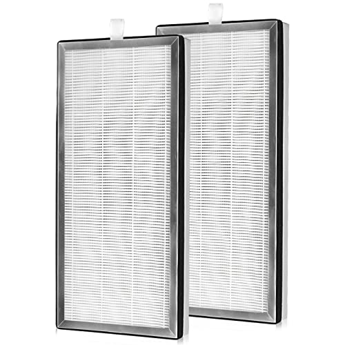 40 Ersatzfilter H13 HEPA 40 Filter – kompatibel mit 40 3-in-1-Filtern enthält hocheffizienten Aktivkohlefilter, 2 Stück 40 Filter von LINNIW