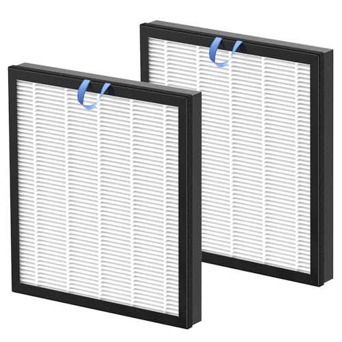 Vital 100S Ersatzfilter für Levoit Vital 100S Luftreiniger, 3-in-1 Vital 100s HEPA-Filter und hocheffiziente Aktivkohlefilter, Ersatzteil #Vital 100S-RF, Weiß, 2 Stück von LINNIW