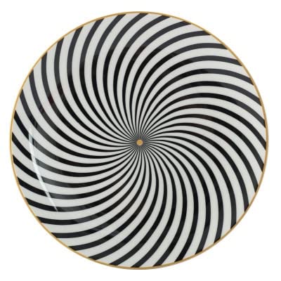 LINPM 6/8/10 Zoll Geschirr Phnom Penh Geometrie Geschirr Keramik Teller Teller Porzellan Dessertteller Geschirr Kuchenteller von LINPM