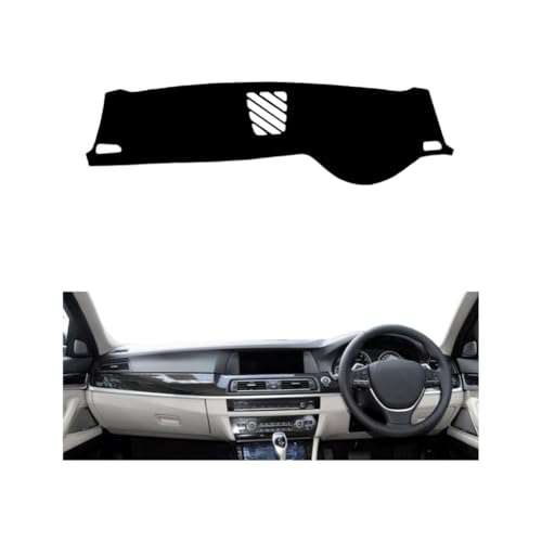 LINTINGLIHAI Auto Armaturenbrett Abdeckung für BMW 5 Series GT F07 2010-2019, Anti-UV Dashboard Matte Schutz Teppich Rutschfester Armaturenbrett-Abdeckung Innenmatte,A/RHD von LINTINGLIHAI