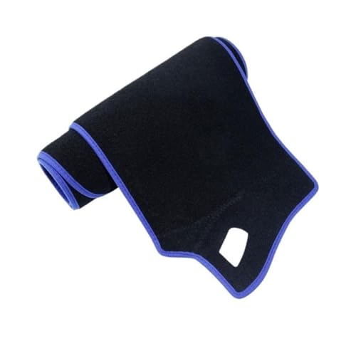 LINTINGLIHAI Auto Armaturenbrett Abdeckung für Benz E Class C207 Coupe E200 E300 2010-2016, Anti-UV Dashboard Matte Schutz Teppich Rutschfester Armaturenbrett-Abdeckung Innenmatte,B/LHD-Blue Edge von LINTINGLIHAI
