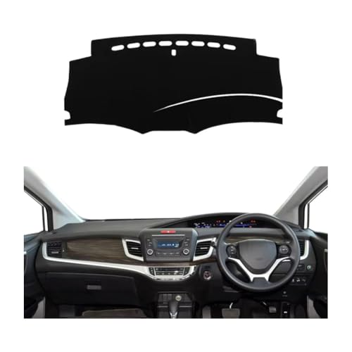 LINTINGLIHAI Auto Armaturenbrett Abdeckung für Jade 2013-2020, Anti-UV Dashboard Matte Schutz Teppich Rutschfester Armaturenbrett-Abdeckung Innenmatte,A/RHD von LINTINGLIHAI