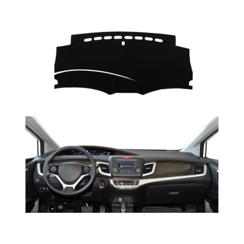LINTINGLIHAI Auto Armaturenbrett Abdeckung für Jade 2013-2020, Anti-UV Dashboard Matte Schutz Teppich Rutschfester Armaturenbrett-Abdeckung Innenmatte,B/LHD von LINTINGLIHAI