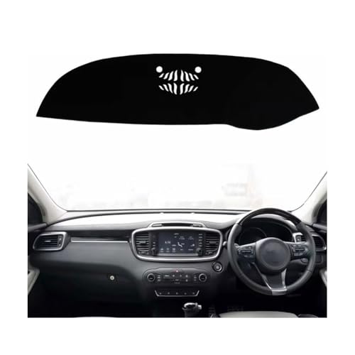 LINTINGLIHAI Auto Armaturenbrett Abdeckung für Kia Sorento UM 2015-2020, Anti-UV Dashboard Matte Schutz Teppich Rutschfester Armaturenbrett-Abdeckung Innenmatte,A/RHD von LINTINGLIHAI