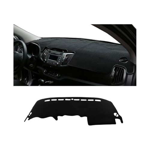 LINTINGLIHAI Auto Armaturenbrett Abdeckung für Kia Sportage 3 R 2011-2015, Anti-UV Dashboard Matte Schutz Teppich Rutschfester Armaturenbrett-Abdeckung Innenmatte,B/LHD von LINTINGLIHAI