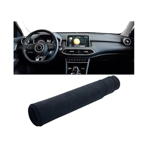 LINTINGLIHAI Auto Armaturenbrett Abdeckung für MG HS EHS PHEV 2018-2023, Anti-UV Dashboard Matte Schutz Teppich Rutschfester Armaturenbrett-Abdeckung Innenmatte,B/LHD von LINTINGLIHAI