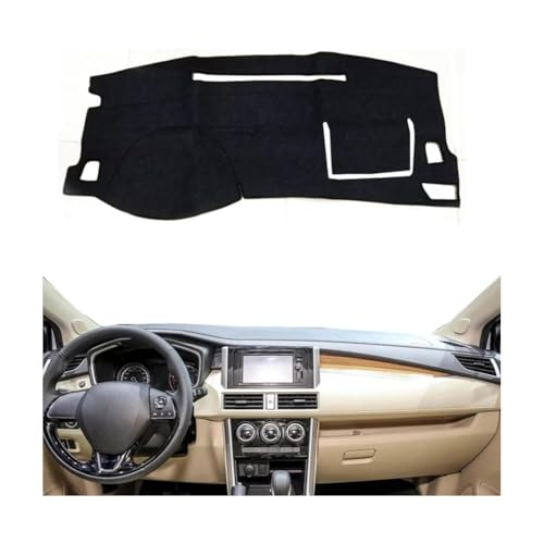 LINTINGLIHAI Auto Armaturenbrett Abdeckung für Mitsubishi Xpander 2017 2018, Anti-UV Dashboard Matte Schutz Teppich Rutschfester Armaturenbrett-Abdeckung Innenmatte,B/LHD von LINTINGLIHAI