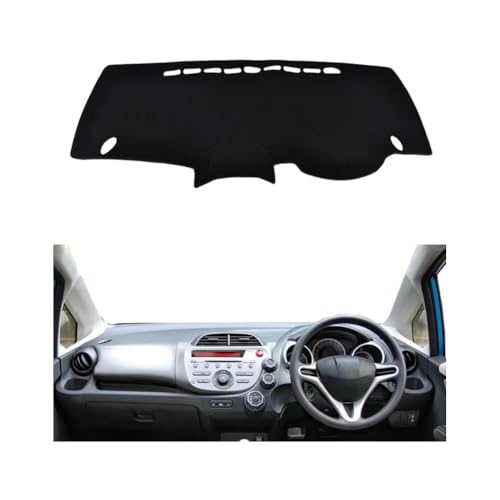 LINTINGLIHAI Auto Armaturenbrett Abdeckung für Shuttle 2011-2014, Anti-UV Dashboard Matte Schutz Teppich Rutschfester Armaturenbrett-Abdeckung Innenmatte,A/RHD von LINTINGLIHAI