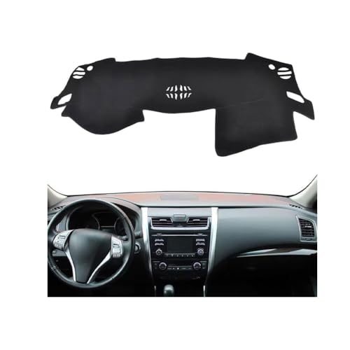LINTINGLIHAI Auto Armaturenbrett Abdeckung für Teana L33 Altima 2013-2018, Anti-UV Dashboard Matte Schutz Teppich Rutschfester Armaturenbrett-Abdeckung Innenmatte,B/LHD von LINTINGLIHAI