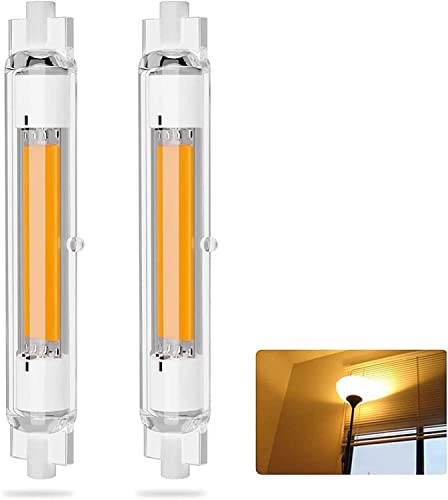 R7S LED 118 mm Dimmable 20W, Warmweiß 3000K, LED R7S 118 mm 20W Bulb 2000 lm, Replaces 200W Halogen Bulbs, No Flickering, 360° Beam Angle - 2PCS von LINTRY