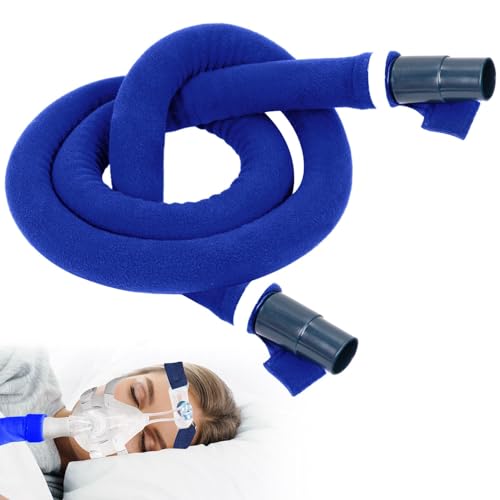 CPAP Schlauchabdeckung Universeller CPAP Schlauchhülle weicher Vliesschlauch Isolator mit Reißverschluss Schutzabdeckung für Atemgeräte 1,8 m von LINXIU