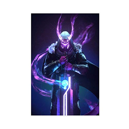 LINYUYI Destiny 2 Spiel Leinwand Poster Wandkunst Dekor Druck Bild Gemälde für Wohnzimmer Schlafzimmer Dekoration 30 x 45 cm Unframe style1 von LINYUYI