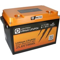 LiFePO4 Akku 25,6V 100Ah lx Arctic bis -30°C bms mit Bluetooth - Liontron von LIONTRON