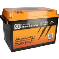 LiFePO4 Akku 25,6V 100Ah lx Smart bms mit Bluetooth - Liontron von LIONTRON