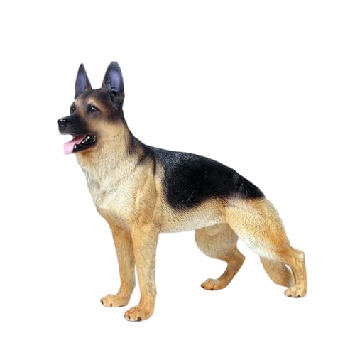 Künstliche Schäferhund Modell Kunststoff Hundefigur Mikrolandschafts Simulation Hund Handwerk Ornament für Das Büro zu Hause Künstliche Schäferhund Modell Kunststoff Hundefigur Mikrolandschafts Simulation Hund Handwerk Ornament für Das Büro zu Hause von LIOOBO