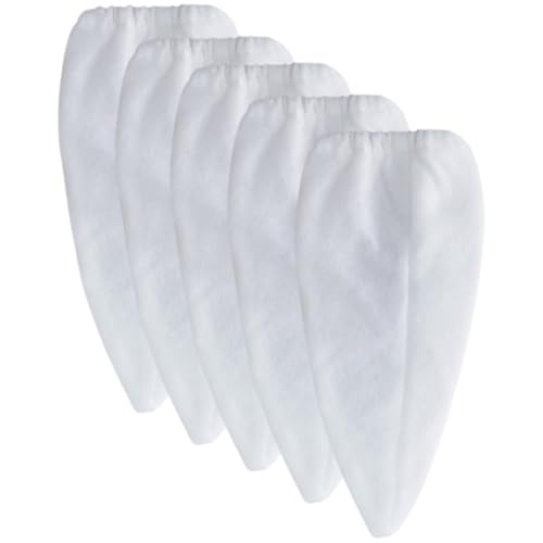 LIOOBO 1 Satz Schwimmbad Filter Baumwolle Filterbecken Vakuum Reiniger Pools Baden Tasche Ersatz-handstaubsaugerfilter Praktischer Teichfilterpool Pool -staubsauger Nylon Weiß 5 Stück von LIOOBO