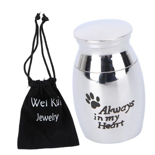 LIOOBO 1 Set Haustierurne Kleiner Aschetopf Mit Beutel Kleine Gläser Haustierasche Andenken Haustierbedarf Gedenkurne Tierhaarentferner Ascheurne Individuelles Hundeshampoo LIOOBO 1 Set Haustierurne Kleiner Aschetopf Mit Beutel Kleine Gläser Haustierasche Andenken Haustierbedarf Gedenkurne Tierhaarentferner Ascheurne Individuelles Hundeshampoo von LIOOBO