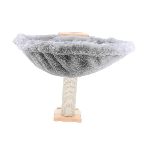 LIOOBO 1satz Katzenhängematte Bett Löffelform Weiches Katzenbett Aus Lint Schwebende Katzenliege Für Kleine Katzen Kratzfestes Design Für Katzenkratzbäume Und Spielbereiche von LIOOBO