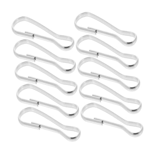 LIOOBO 10 Stück Haken für Haustier Hängematten Futterspender Sichere Clips für Kleine Tiere Rostfrei und Vielseitig Einsetzbar LIOOBO 10 Stück Haken für Haustier Hängematten Futterspender Sichere Clips für Kleine Tiere Rostfrei und Vielseitig Einsetzbar von LIOOBO