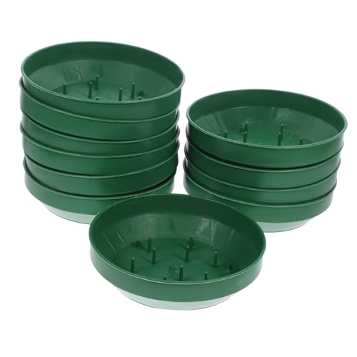 LIOOBO 10 Stück Runde Schaumstoffhalter Mit Blumentabletts Modernes Blumenarrangement Zubehör Schaumstoffkreise Blumenarrangement Zubehör Teller von LIOOBO