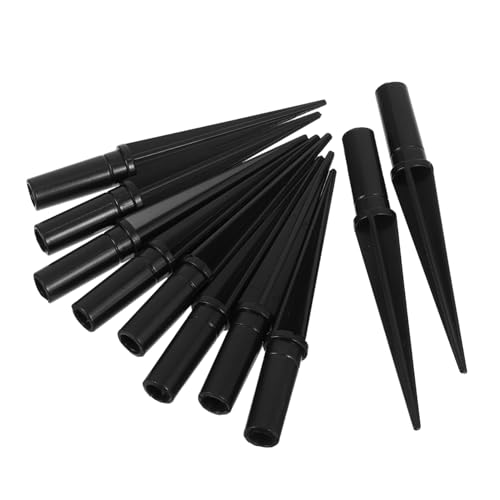 LIOOBO 10 Stück Solar Lampen Erdspieß Zubehör Kunststoff Ersatzpfähle für Gartenlichter Wetterfest Installieren für Outdoor Beleuchtung von LIOOBO