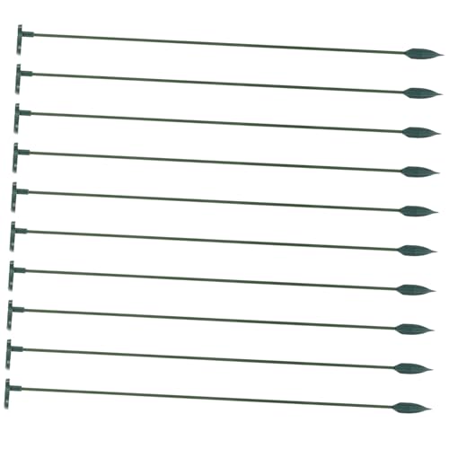 LIOOBO 10 Stück Teiliges Abs Pflanzstab für Einzelstängel Orchideen und Kletterpflanzen Stabiler Pflanzenhalter zur Topfpflanzenstütze und Schutz vor Umfallen LIOOBO 10 Stück Teiliges Abs Pflanzstab für Einzelstängel Orchideen und Kletterpflanzen Stabiler Pflanzenhalter zur Topfpflanzenstütze und Schutz vor Umfallen von LIOOBO