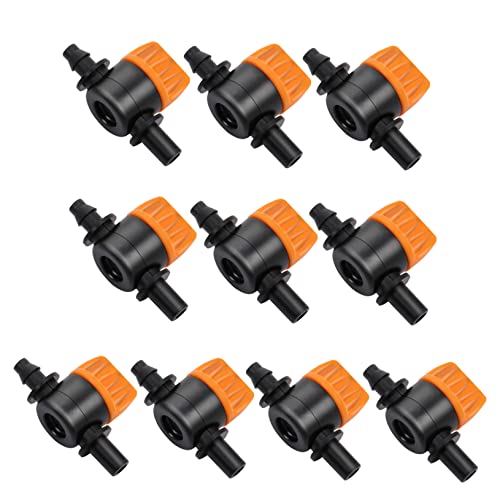 LIOOBO 10 Stück Teiliges Mini Ventil Tropfbewässerung Verbinder Langlebigem Tropfregulierendes Bewässerungsventil für Garten und Hausbewässerungssysteme Installieren und Dicht LIOOBO 10 Stück Teiliges Mini Ventil Tropfbewässerung Verbinder Langlebigem Tropfregulierendes Bewässerungsventil für Garten und Hausbewässerungssysteme Installieren und Dicht von LIOOBO