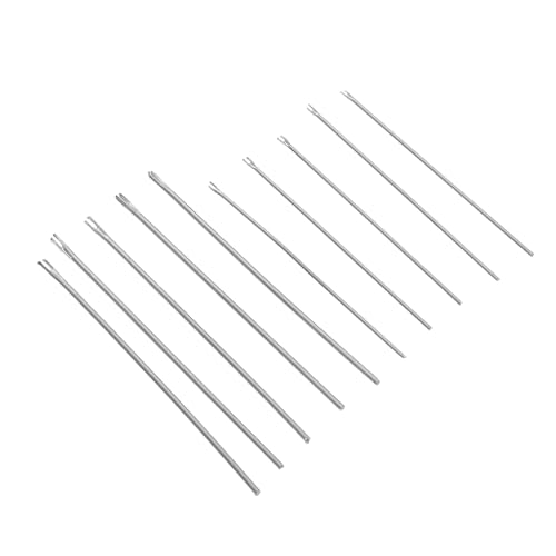 LIOOBO 10-teiliges Puppenhaar-Rerooting Set Mit 5 Haarwurzelnadeln 0 6 Mm Und 5 Nadeln 0 8 Mm – Perfekt Für DIY Puppenhaar Und Bastelprojekte – Hochwertige Stricknadeln Für Kreative von LIOOBO