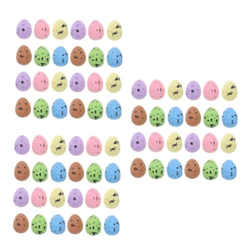 LIOOBO 100 Stück Mini Styropor Ostereier Bunte Schaum Eier Für DIY Bastelprojekte - Osterdekoration Tischdeko Und Korbfüller Für Ostern Party Und Spiele LIOOBO 100 Stück Mini Styropor Ostereier Bunte Schaum Eier Für DIY Bastelprojekte - Osterdekoration Tischdeko Und Korbfüller Für Ostern Party Und Spiele von LIOOBO