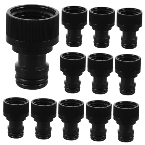 LIOOBO 12Stücke Teiliges Wasserschlauchadapter für Waschmaschine und Gartenschlauch mit Effektivem Sperrmechanismus Ergonomischem Design und Frostbeständigem Kunststoff LIOOBO 12Stücke Teiliges Wasserschlauchadapter für Waschmaschine und Gartenschlauch mit Effektivem Sperrmechanismus Ergonomischem Design und Frostbeständigem Kunststoff von LIOOBO