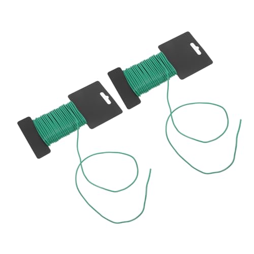 LIOOBO 2 Rollen Flexible Grüne Gartendraht Pflanzenbinder Wetterbeständig Multifunktional für Pflanzensupport und Gartenwerkzeug Befestigung LIOOBO 2 Rollen Flexible Grüne Gartendraht Pflanzenbinder Wetterbeständig Multifunktional für Pflanzensupport und Gartenwerkzeug Befestigung von LIOOBO