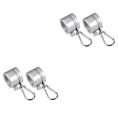LIOOBO 2 Sätze Fahnenmast Befestigung Drehbarer Clip Fahnenringe Halterungen Kostenloser Fahnenmastclip Fahnenmast-kit Mit Karabiner Aluminiumlegierung Silver 2 Stücke * 2 LIOOBO 2 Sätze Fahnenmast Befestigung Drehbarer Clip Fahnenringe Halterungen Kostenloser Fahnenmastclip Fahnenmast-kit Mit Karabiner Aluminiumlegierung Silver 2 Stücke * 2 von LIOOBO
