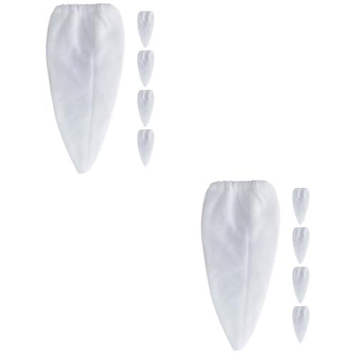 LIOOBO 2 Sätze Schwimmbad Filter Baumwolle Filterbecken Baden Reiniger Pools Vakuum Tasche Staubsauger Filterwatte Filter Für Handstaubsauger Staubsaugerfilter Nylon Weiß 5 Stück * 2 von LIOOBO