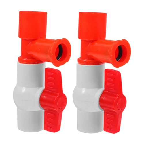 LIOOBO 2 Stück Wasserregulator mit Druckregler und Luftventil für Geflügeltränkesysteme Stabile Wasserversorgung für Hühner und Vogelhaltung Druckregelung und Unkomplizierte Anwendung von LIOOBO