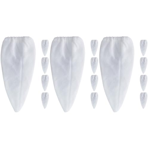 LIOOBO 3 Sätze Schwimmbad Filter Baumwolle Filterreiniger Pools Vakuum Tasche Baden Filterbecken Ersatzfilter Pool -staubsauger Filter Für Handstaubsauger Weiß Nylon 5 Stück * 3 von LIOOBO