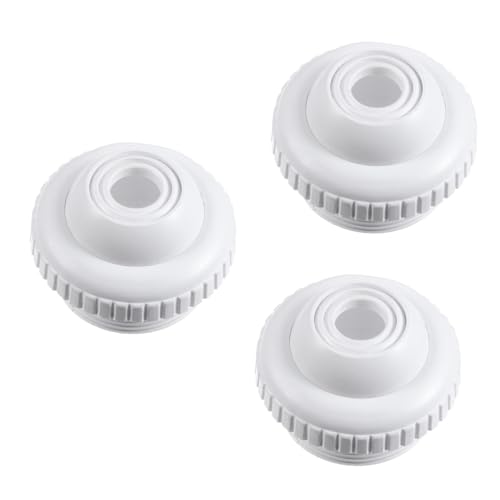 LIOOBO 3stücke Pool Einlaufdüse Rotierbare Spa Eyeball Jet Für Effektiven Wasserfluss Im Pool Und Installieren Und Langlebig Ersatzteil Für Beschädigte Düsen von LIOOBO