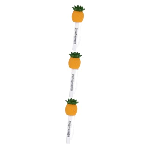 LIOOBO 3 Stück Schwimmendes Poolthermometer im Cartoon Pineapple Design Präzises Wassertemperaturmessgerät für Pools Spas und Teiche Geeignet für Langlebig LIOOBO 3 Stück Schwimmendes Poolthermometer im Cartoon Pineapple Design Präzises Wassertemperaturmessgerät für Pools Spas und Teiche Geeignet für Langlebig von LIOOBO